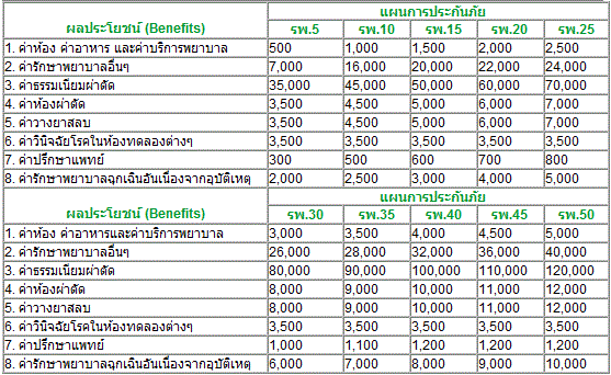 สัญญาเพิ่มเติมการประกันสุขภาพ (Health Rider) – เอซ ไลฟ์ แอสชัวรันซ์