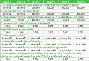 ประกันสุขภาพเมืองไทยประกันภัย