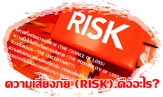 ความเสี่ยงภัย (RISK) คืออะไร?